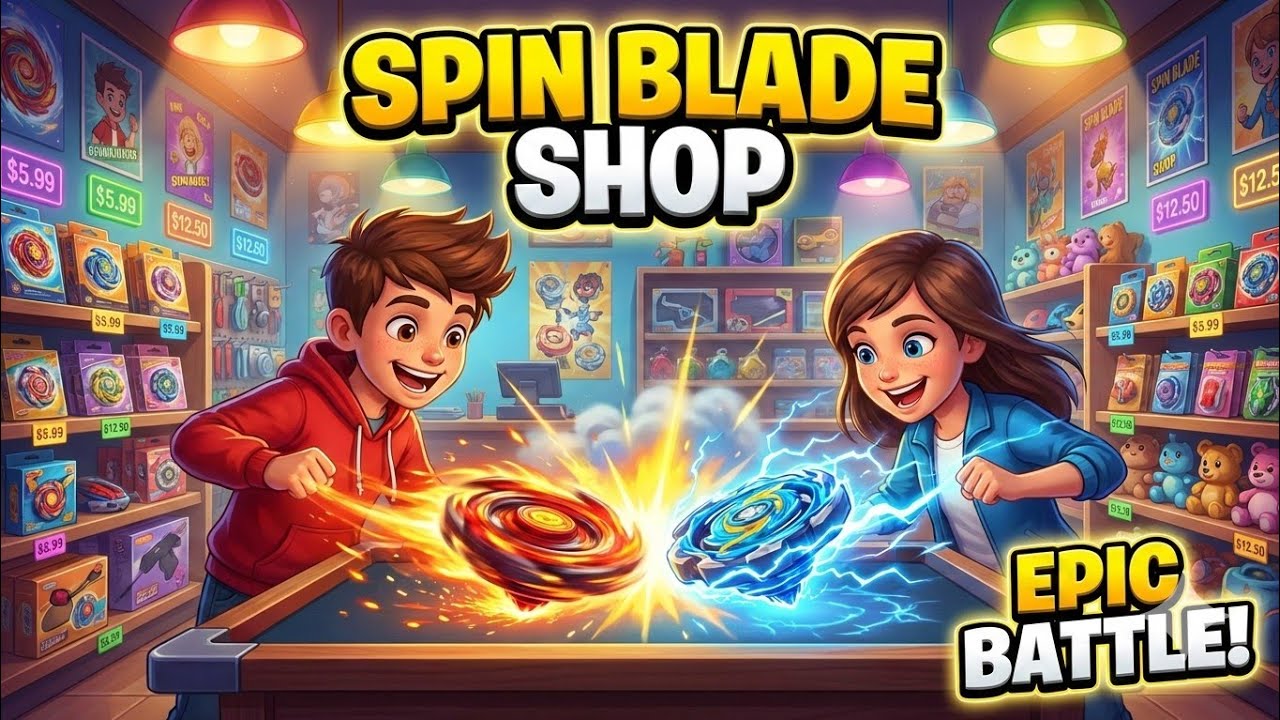 New Game 😍 Spin Blade Shop Simulator Full Gameplay 