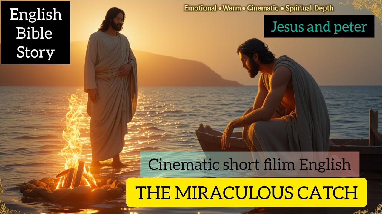 The Miraculous Catch of Fish🐟✨| Jesus & Peter|Ancient Biblical Story Castle(John 21:1–19)