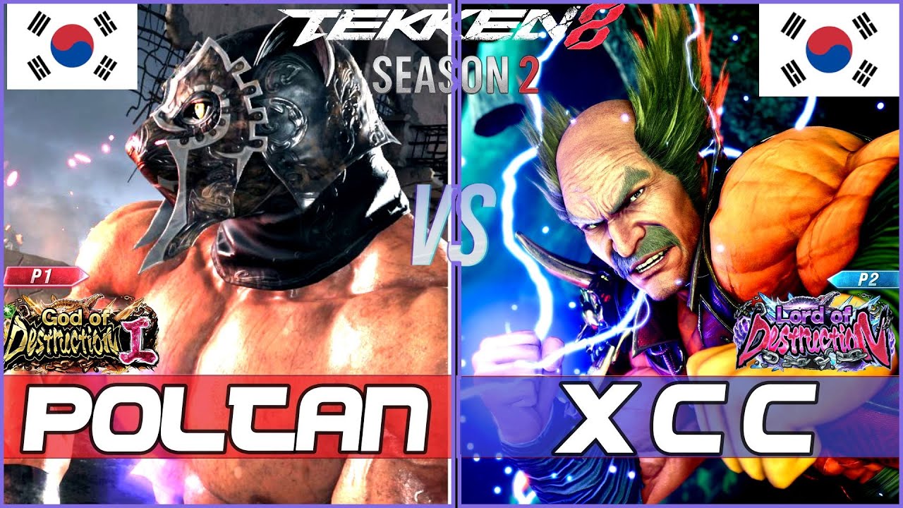 Tekken 8 ▰ POLTAN (King) Vs X C C (Heihachi) ▰ High Level Gameplay