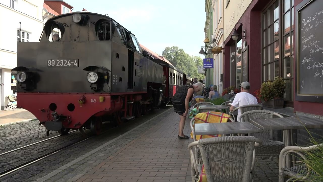 Molli, de stoomtrein langs de Oostzeekust