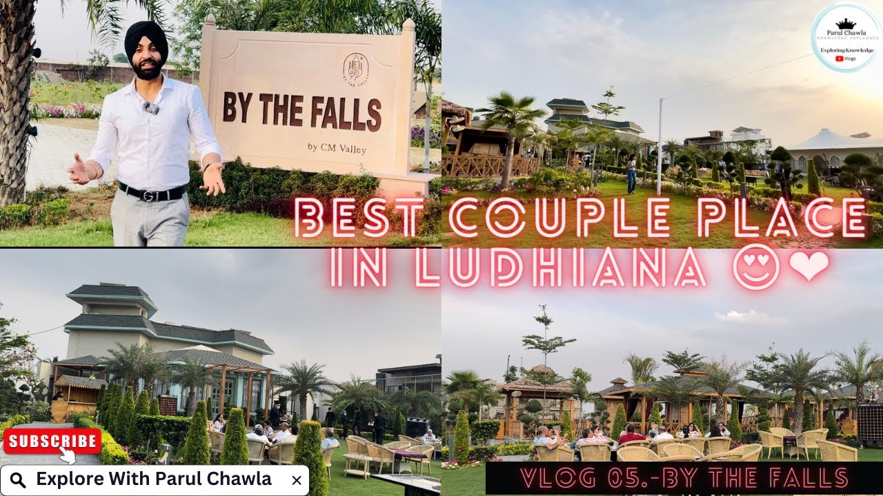 By The Falls - Most Beautiful Place In Ludhiana | For Couples & Families | Restaurant | Banquets |