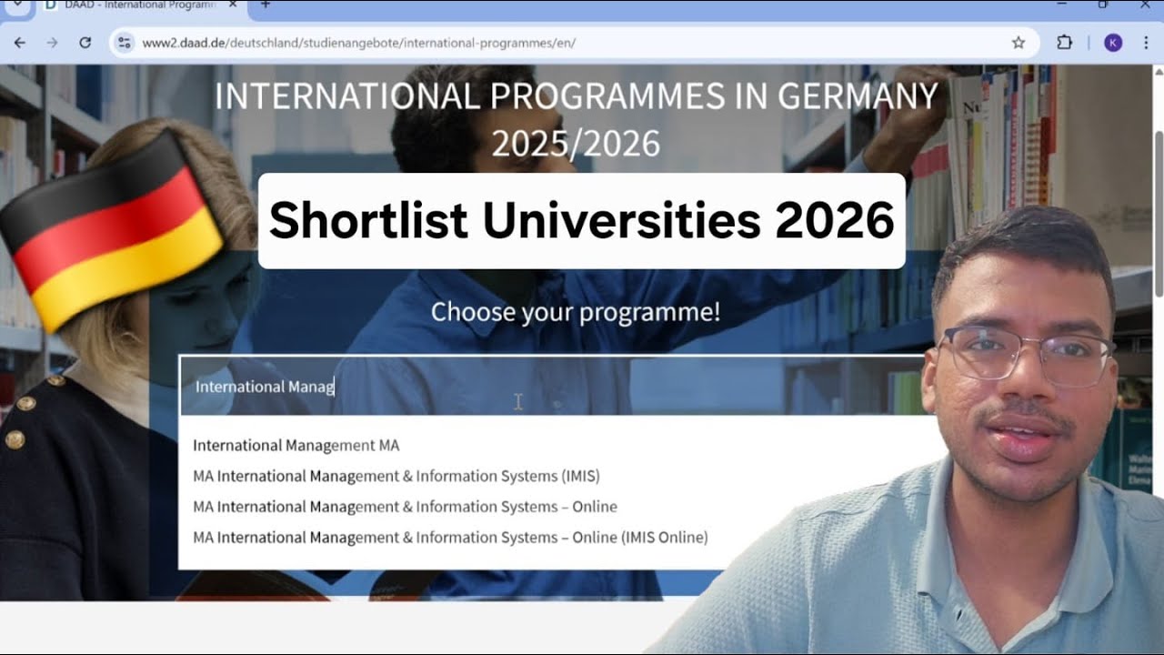 How to Find Master’s Courses on DAAD Website (2026 Step-by-Step)