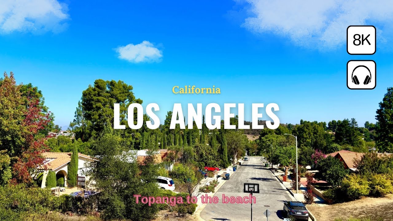 Driving in Topanga to Malibu Beach | Scenic Pacific Coast Highway Drive (4K)
