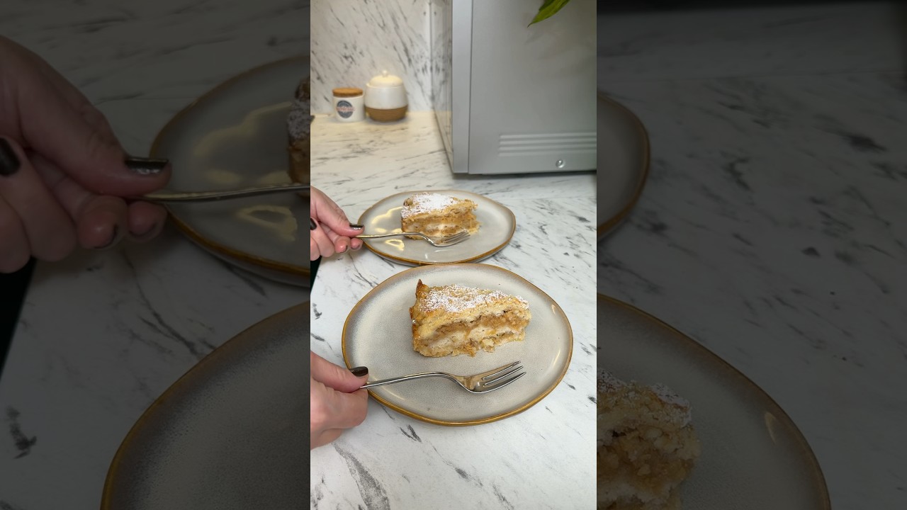 No Eggs, No Milk Apple Cake | Easy Layered Dessert👌🥰