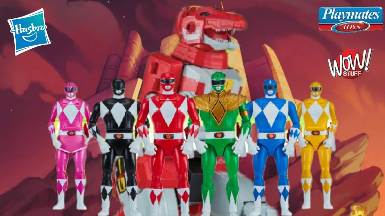 Power Rangers Re-Ignition: Фигурки и Зорды! + Морферы и Блейд-бластеры! #powerrangers