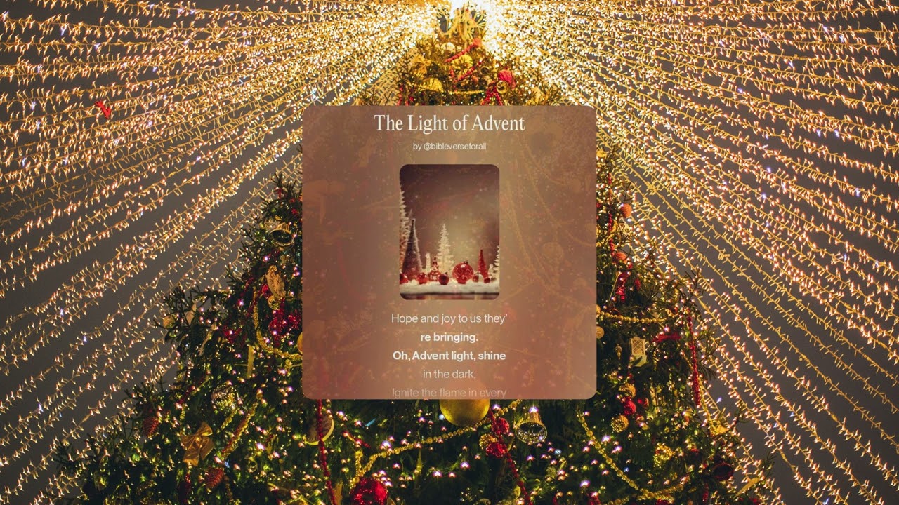The Light of Advent: A Song of Hope and Waiting for the Savior #advent #christmas #emmanuel #hosanna