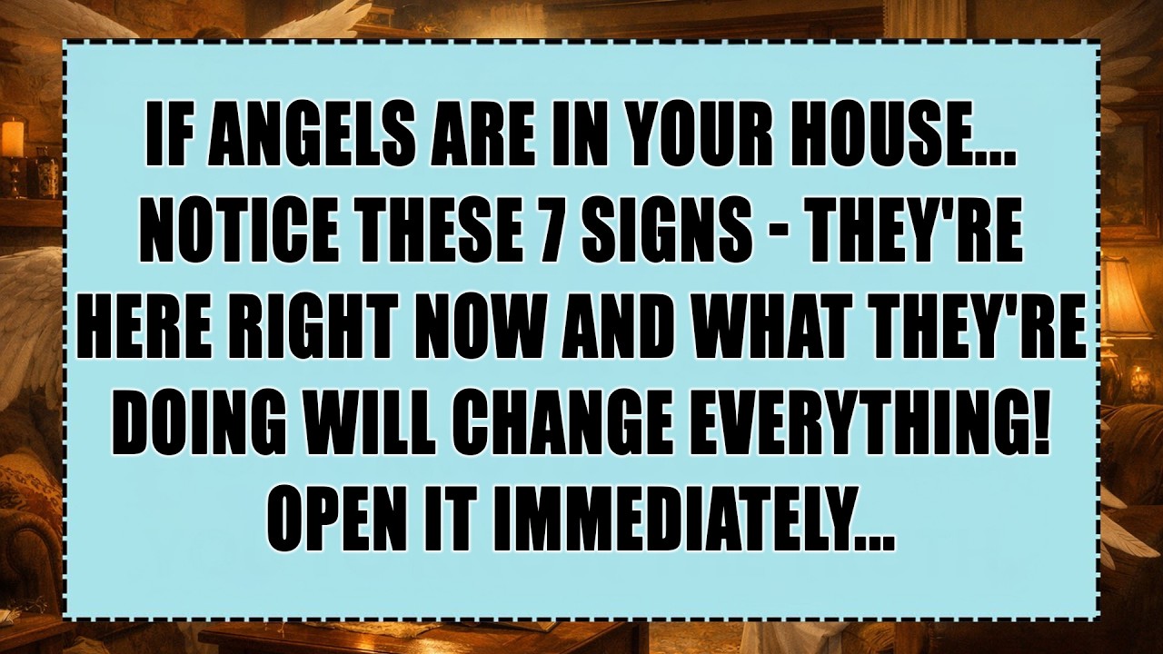 If Angels Are in Your House... Notice These 7 SIGNS - They're Here RIGHT NOW and What They're...