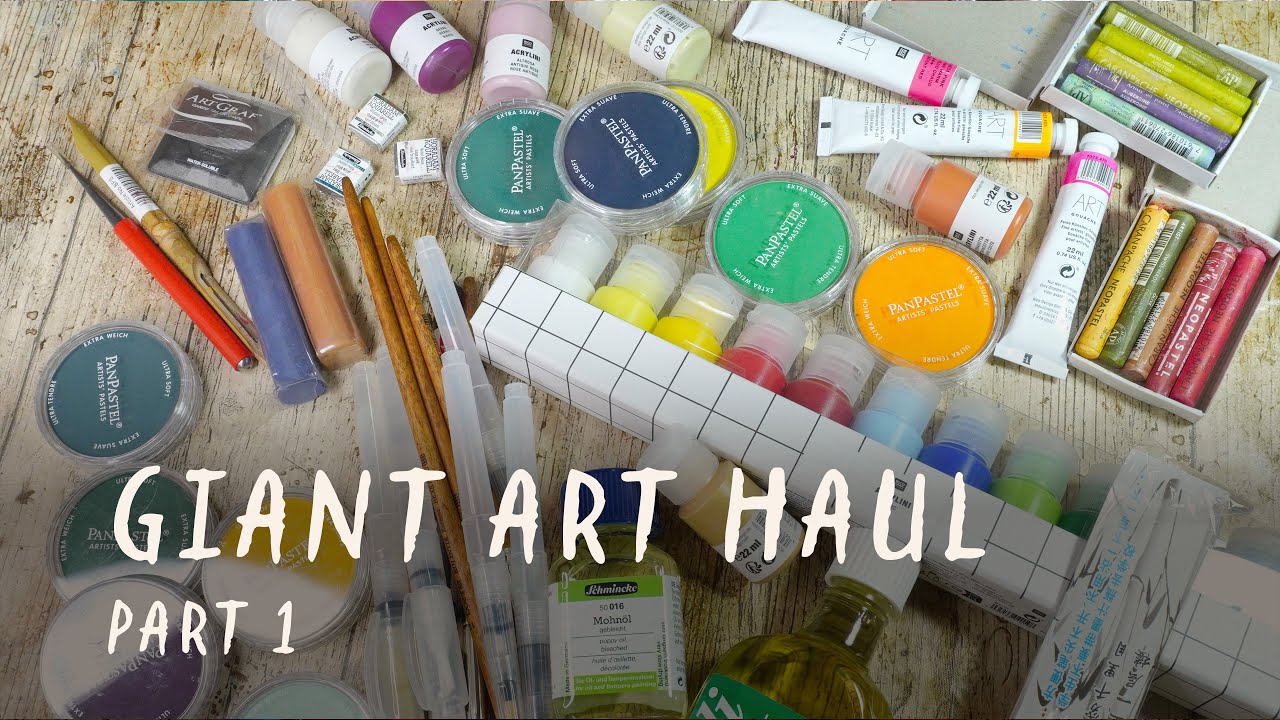 Giant Art Haul Part 1