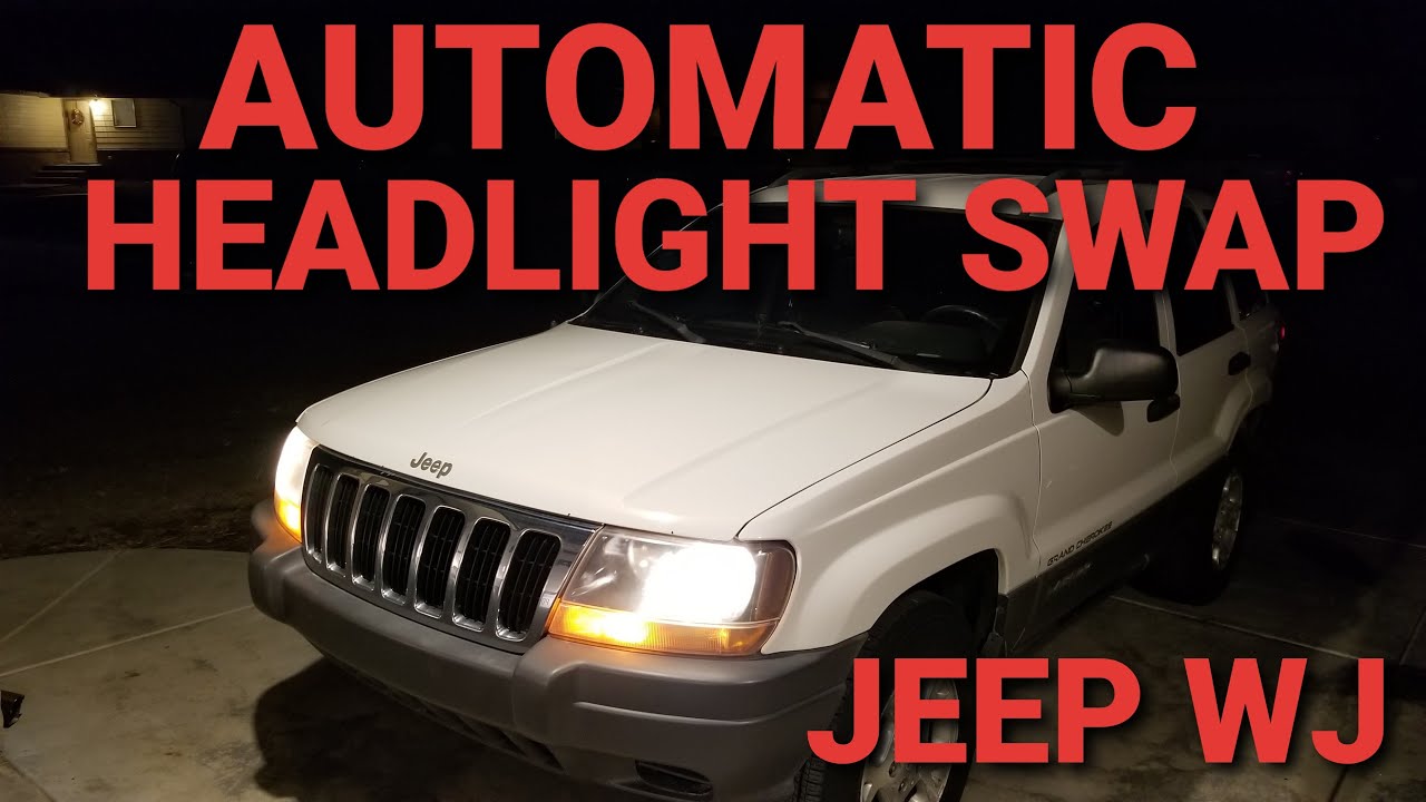Adding Automatic Headlights To My Broken Jeep Grand Cherokee WJ For $10!! DIY INSTALL
