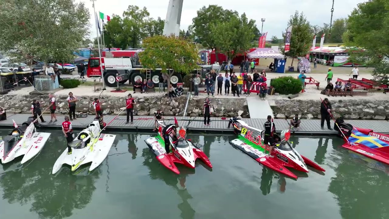 F1H2O GP of EUROPE 2022 San Nazzaro - Drone HIGHLIGHTS (F1+OSY 400)