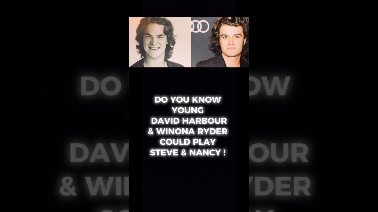 Young David Harbour and Winona Ryder|#strangerthings#winonaryder#davidharbour#joekerry#nataliadyer