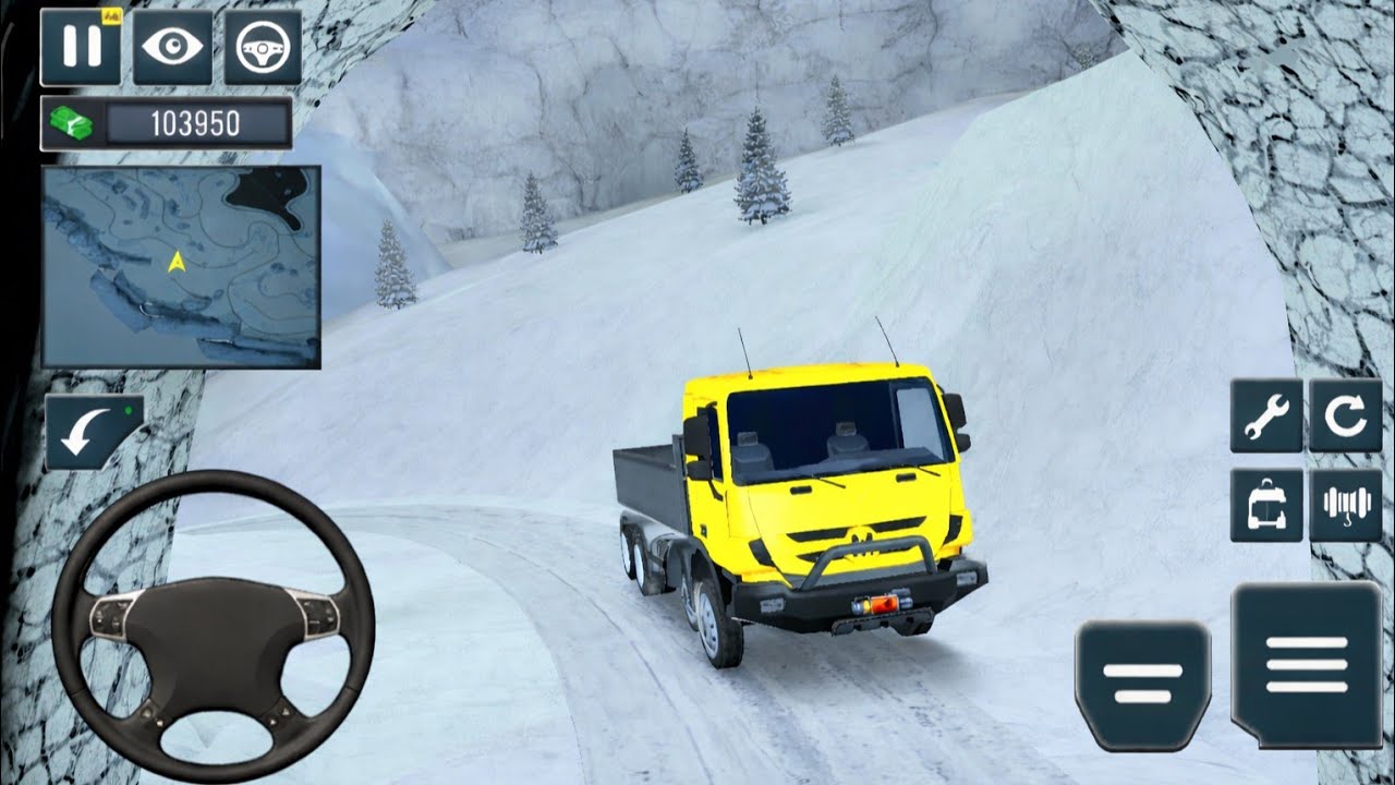 Open World Snow Mountain Truck Ultimate Drive ❄️🚚 | Extreme Offroad Simulator Gameplay 