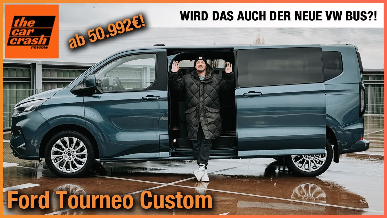 Ford Tourneo Custom im Test (2024) Wird das auch der NEUE VW Bus?! Fahrbericht | Review | Diesel L2