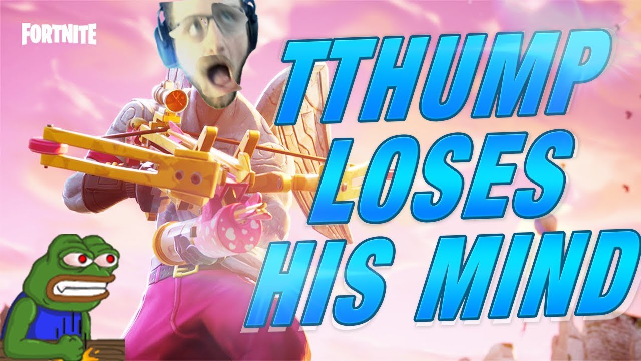 TThump Loses His Mind in Fortnite