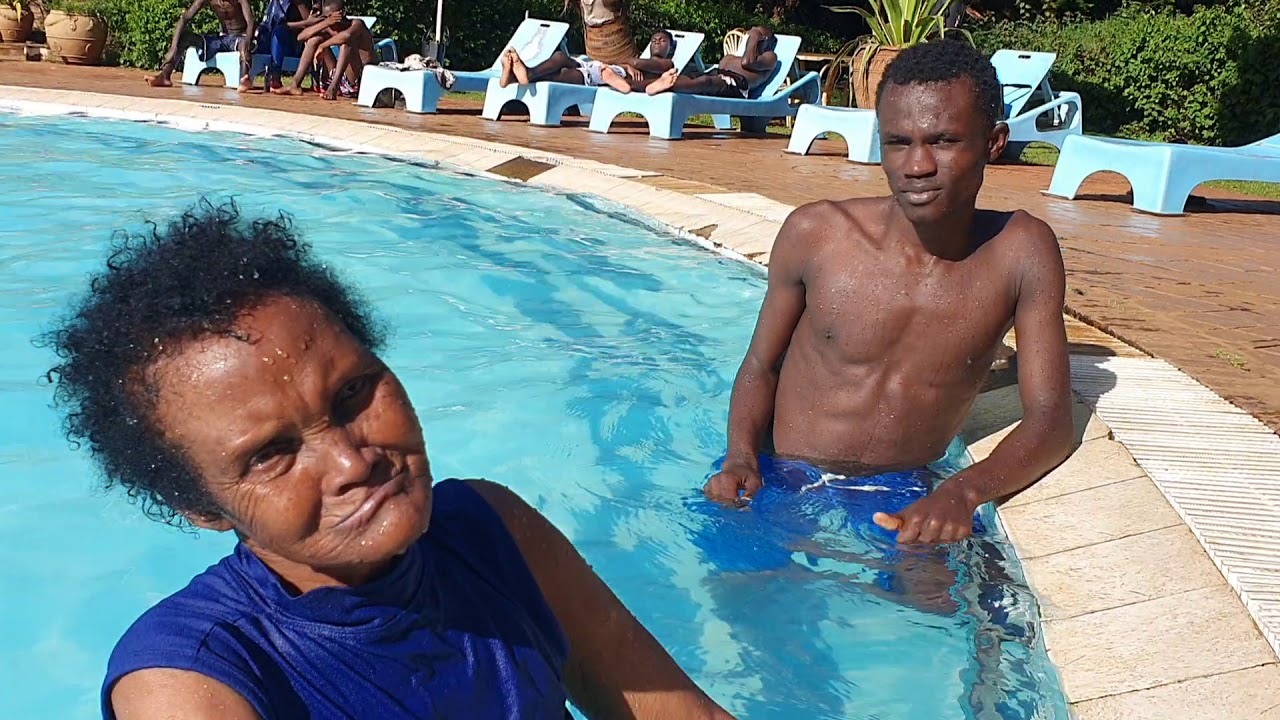 Mukwenze 92 Years 🥰Swimming 🤣😂😂😂😂 kindly subscribe to our channel