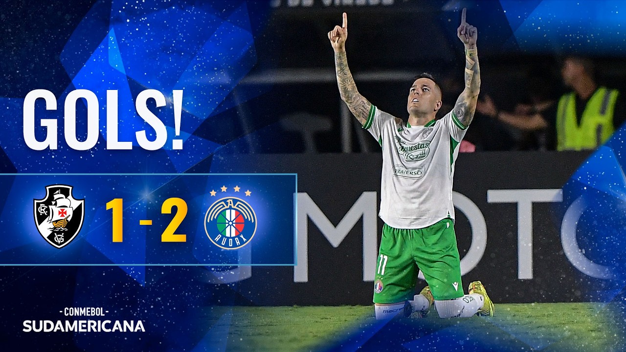GOLS | VASCO DA GAMA X AUDAX ITALIANO | FASE DE GRUPOS | CONMEBOL SUDAMERICANA 2026