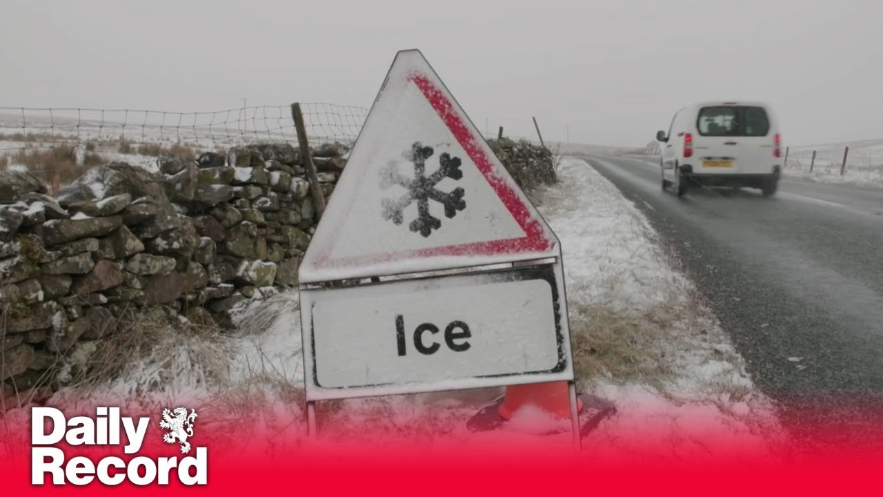 Scotland weather maps turn purple as the country braces for four day snowfall