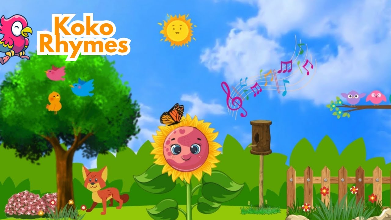 The Dancing Flower | @Koko-Rhymes | Nursery Rhymes & Kids Song