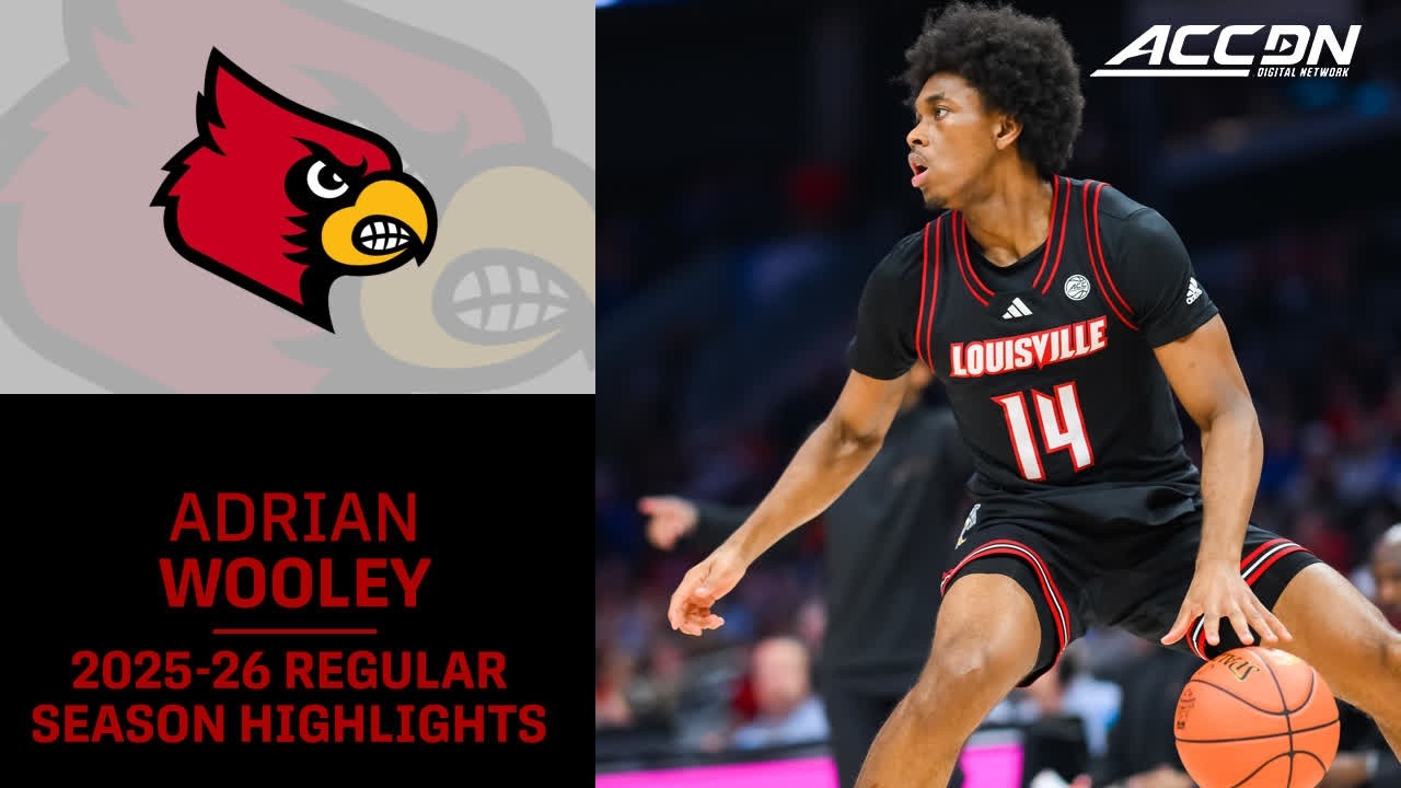 Louisville G Adrian Wooley Regular Season Highlights | 2025–26 ACC Men’s Basketball
