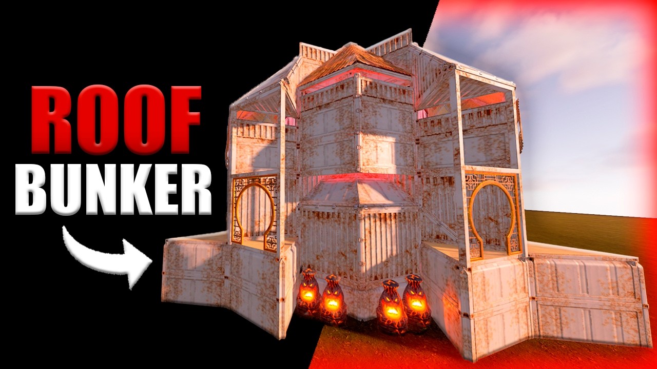 *NEW* META ROOF BUNKER BASE DESIGN RUST 2026