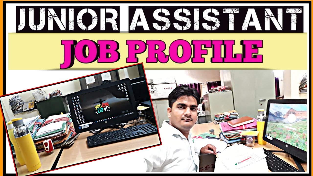 UPSSSC Junior Assistant Job Profile. #LockDown
