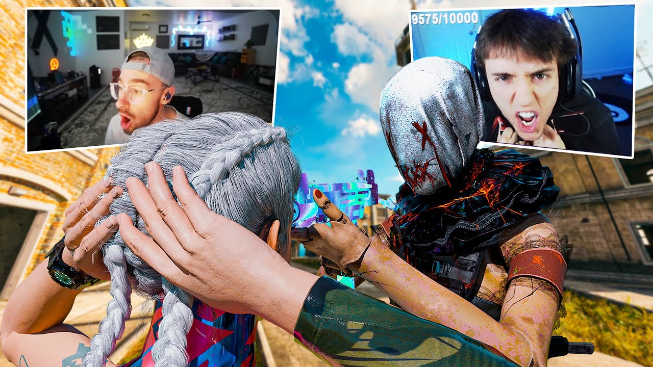 Killing Twitch Streamers With Movement on Rebirth Island (Both POV’s)