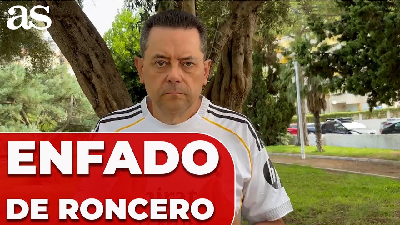 RONCERO, molesto con esta decisión del MADRID: 