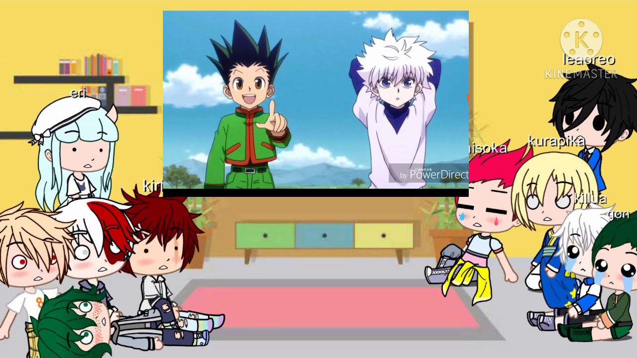 《Mha meets hxh part 3》 •reacting to 1 amv and tiktoks•