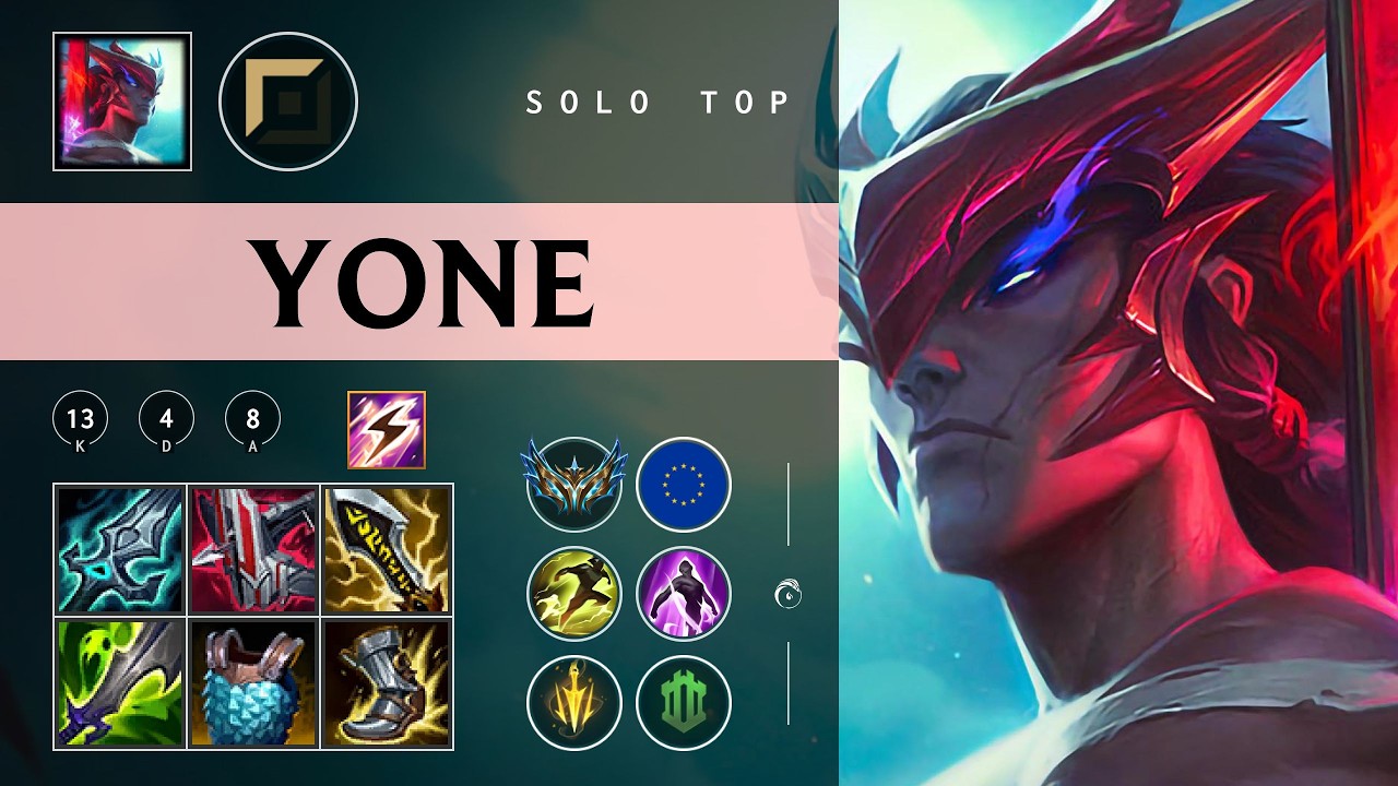 Yone Top vs Sion - EUW Challenger Patch 26.06