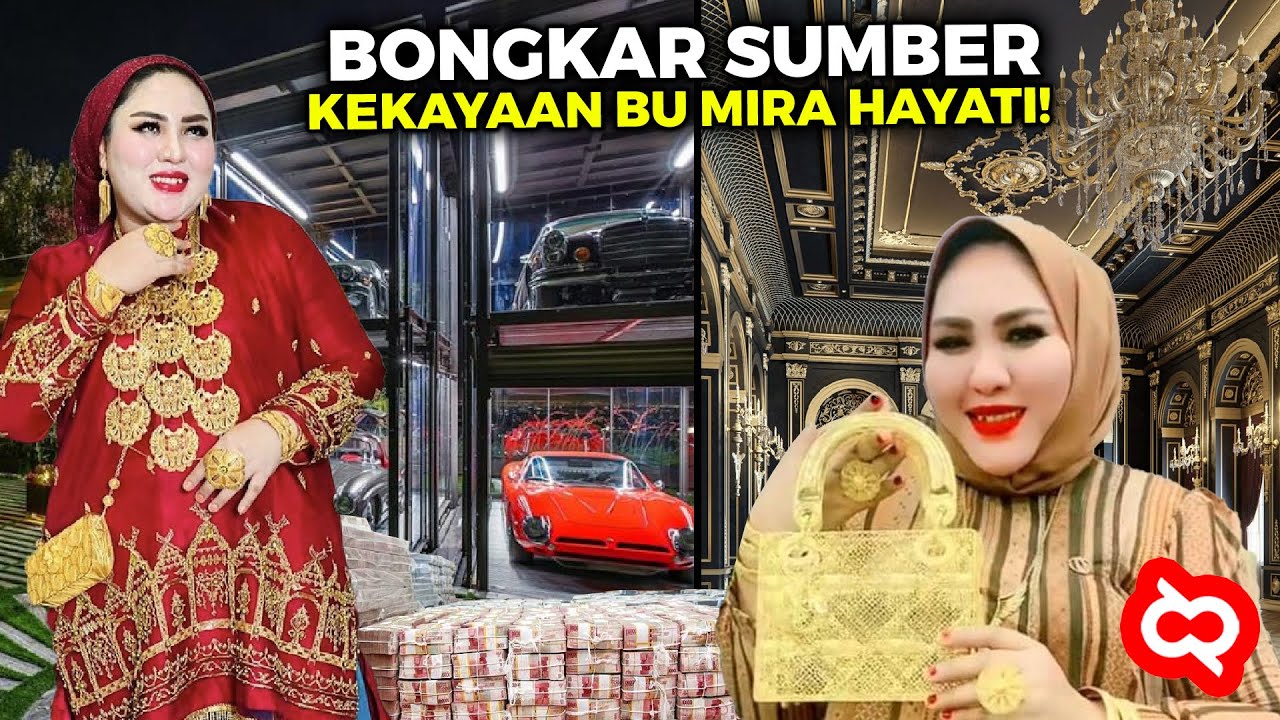 Emak² Viral Beli Tas Emas Setengah Miliar! Terungkap Gurita Bisnis dan Kekayaan Hajja Mira Hayati