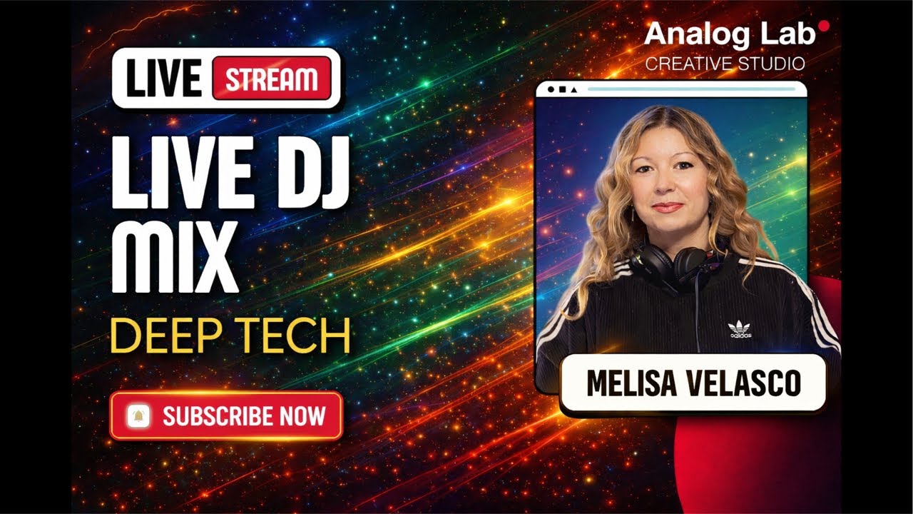 Melisa VelascO — Deep Tech Live DJ Mix | Upcoming Livestream