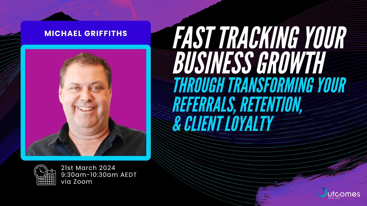 Meet the Pros - Michael Griffiths | Fast Tracking Your Business Growth