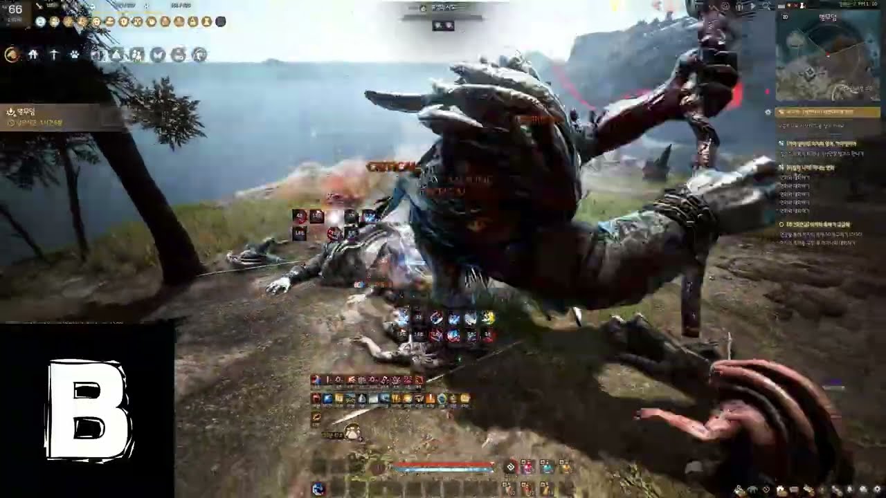 검은사막 별무덤 전승 도사 사냥 / Black Desert Online Star's End Succession Dosa PVE