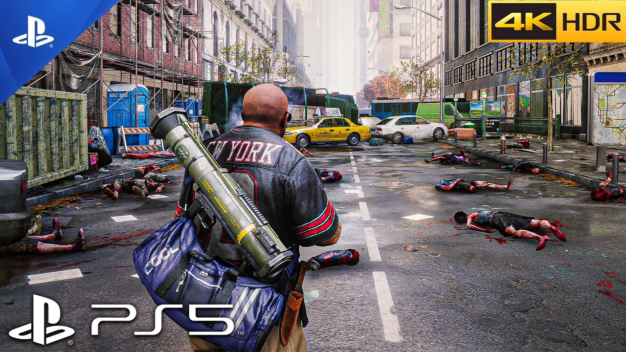 (PS5)World War Z: Aftermath Zombies Attacks New York | Next-Gen Graphics Gameplay [4K 60FPS HDR]