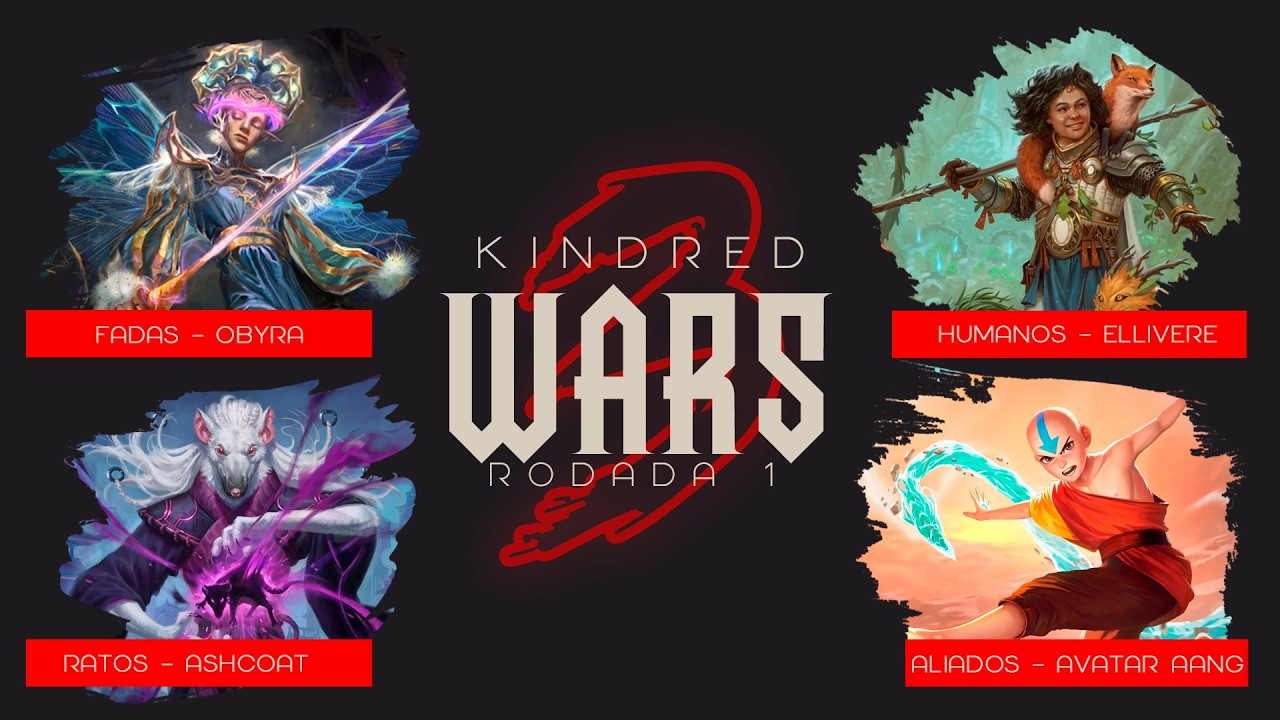 KINDRED WARS 3 - Rodada 2- Fadas X Humanos X Aliados X Ratos
