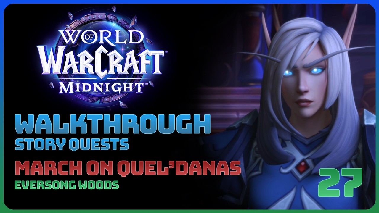 World of Warcraft: Midnight - March On Quel'Danas (Полное прохождение сюжета)