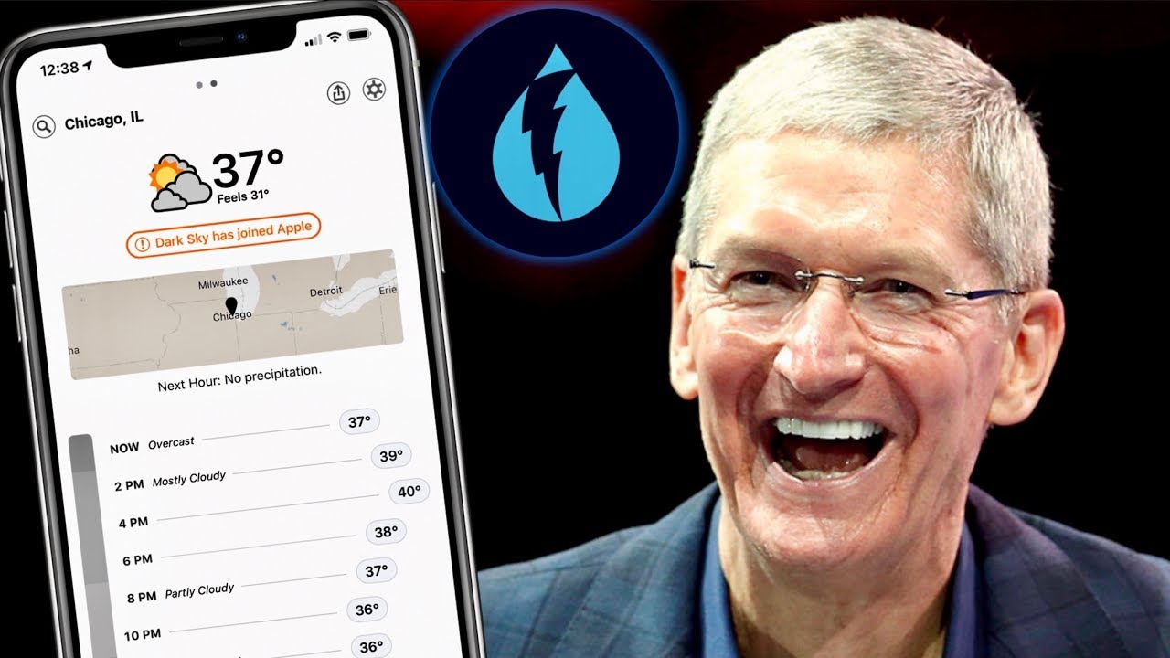Apple Buys Dark Sky Weather App & Ruins it for Android
