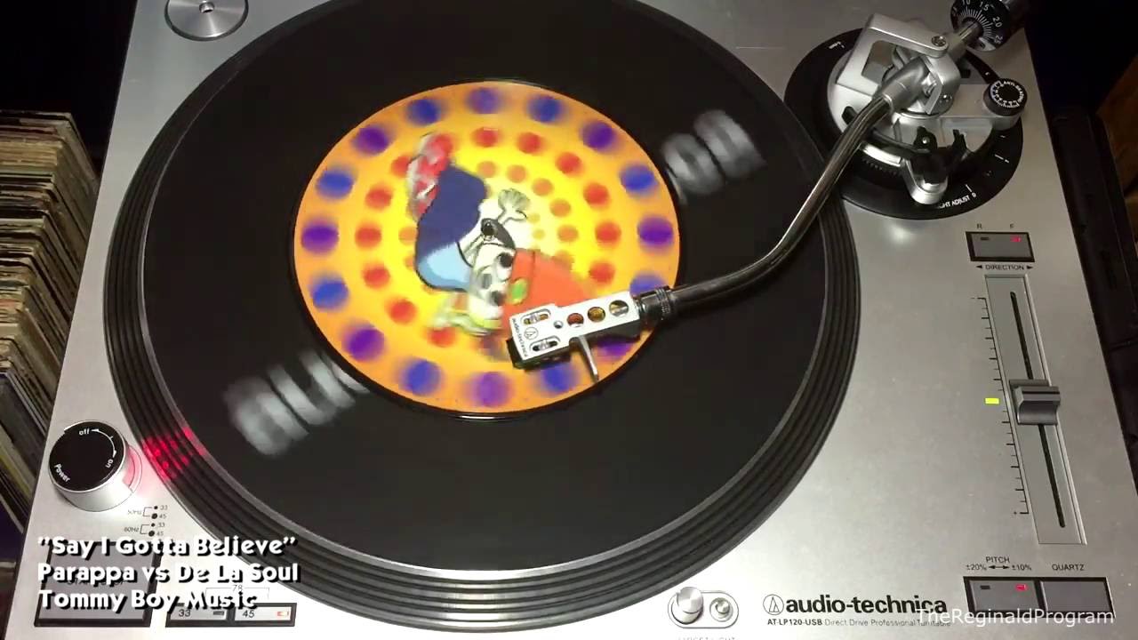 Parappa vs De La Soul: Say I Gotta Believe: Side A | Vinyl Rip (Tommy Boy Music)