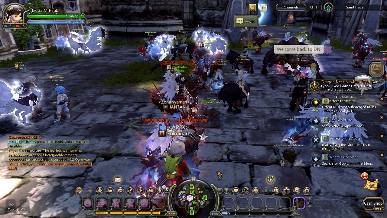 Dragon Nest Classic SEA / Leveling Masih Lama