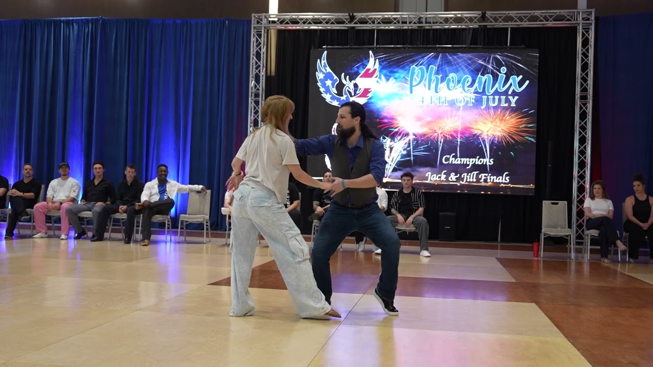 Mike Carringer and Larisa Tingle Champions Jack N' Jill