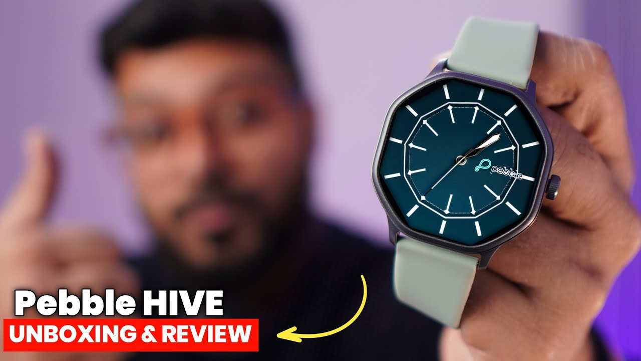 This is Unique Octagonal Design Watch⚡️ || Pebble Hive Unboxing & Review🔥