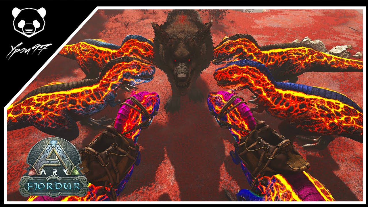 Top Stats Rexes Vs Alpha Fenrirsulfr - Easy Alpha Fenrir | ARK: SUrvival Evolved