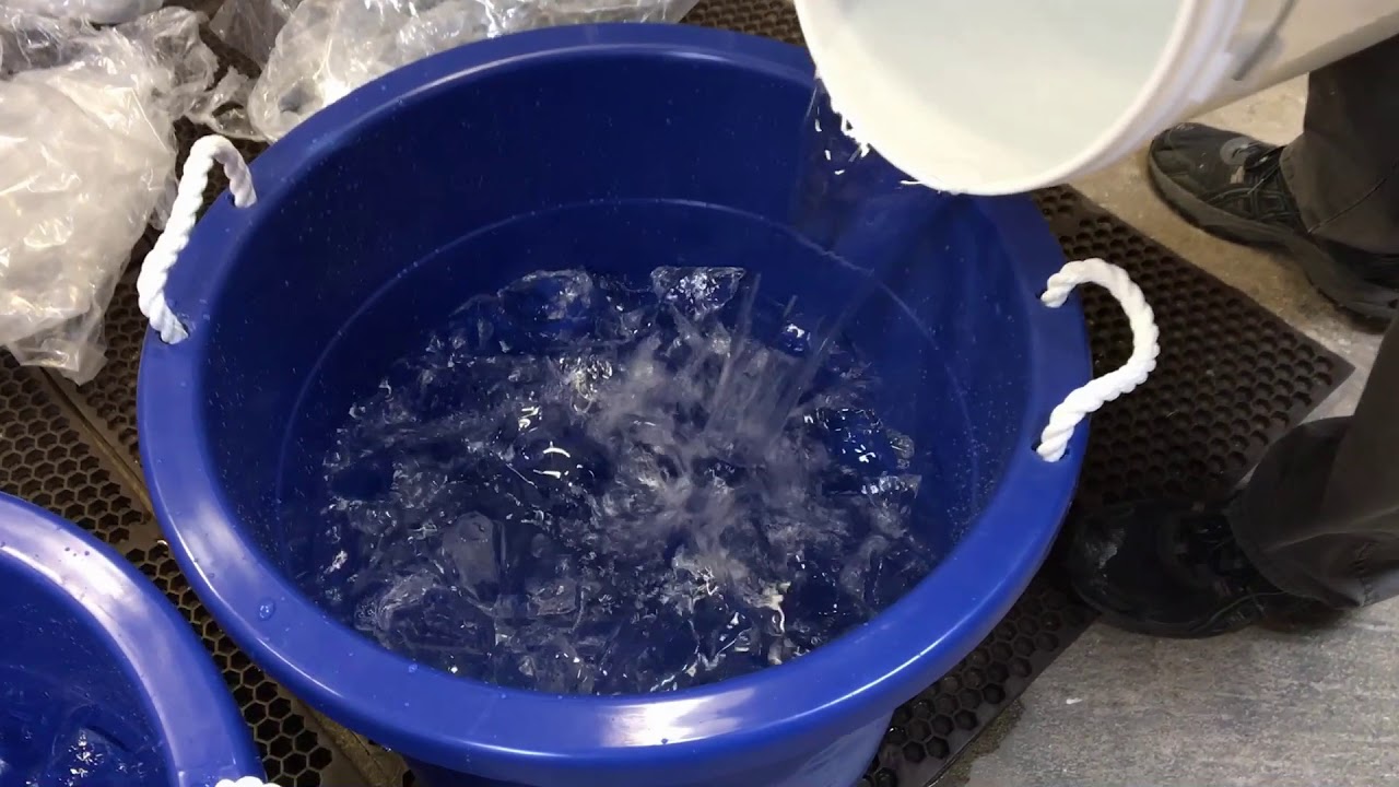 Art in Ice keg cooler video