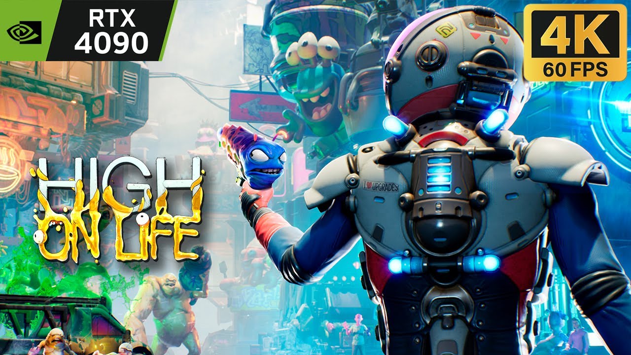 HIGH ON LIFE: Gameplay 4K | O In&iacute;cio PT-BR | RTX 4090 60FPS