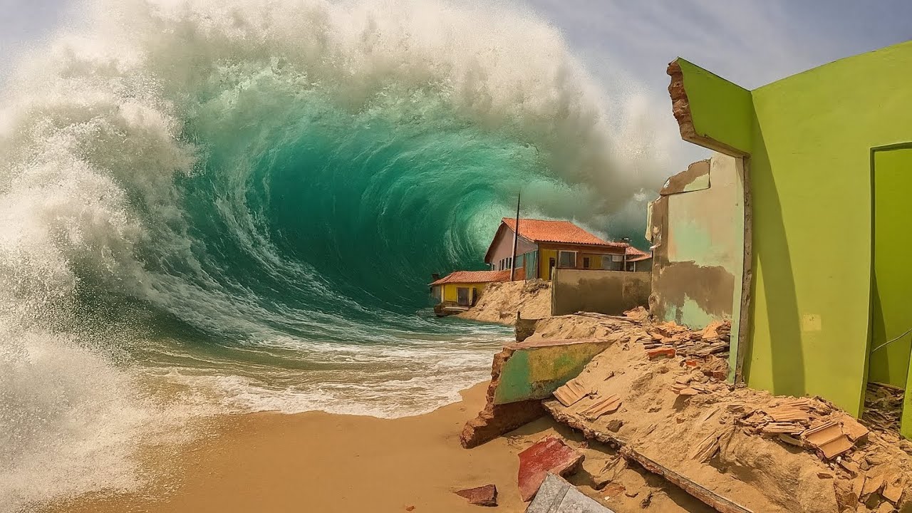 Bairro que está  dentro do mar
