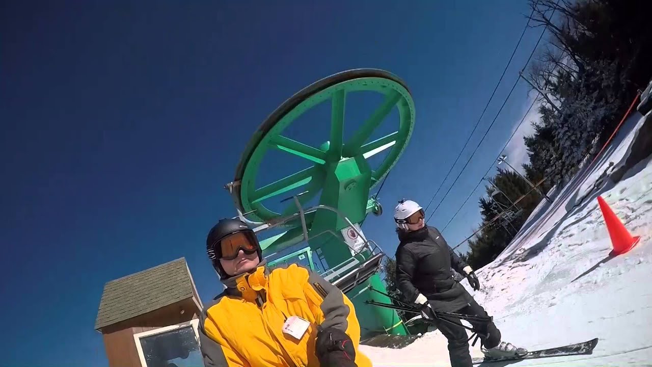 Gopro Hero 4-The Best Skiing Day- Elk Mountain HD