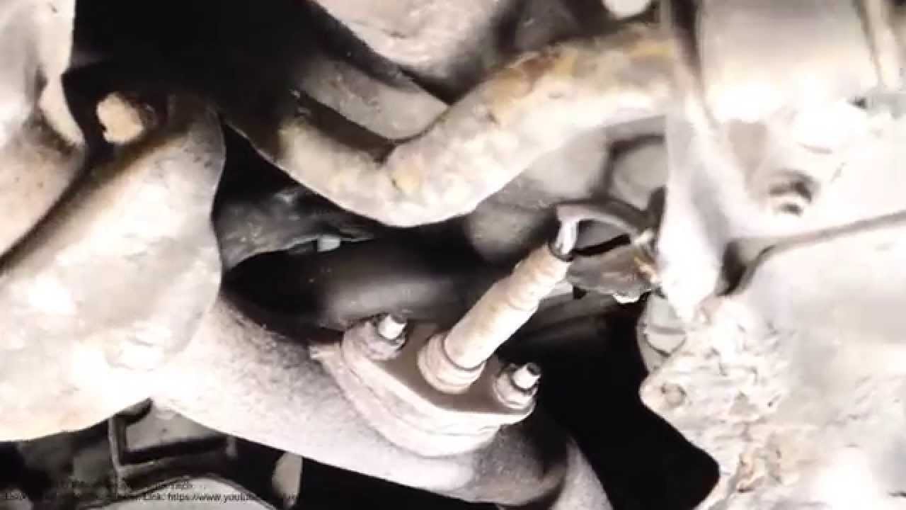 Oxygen sensor replace info Toyota Corolla 1991 to 2000. This is catalytic converter part.
