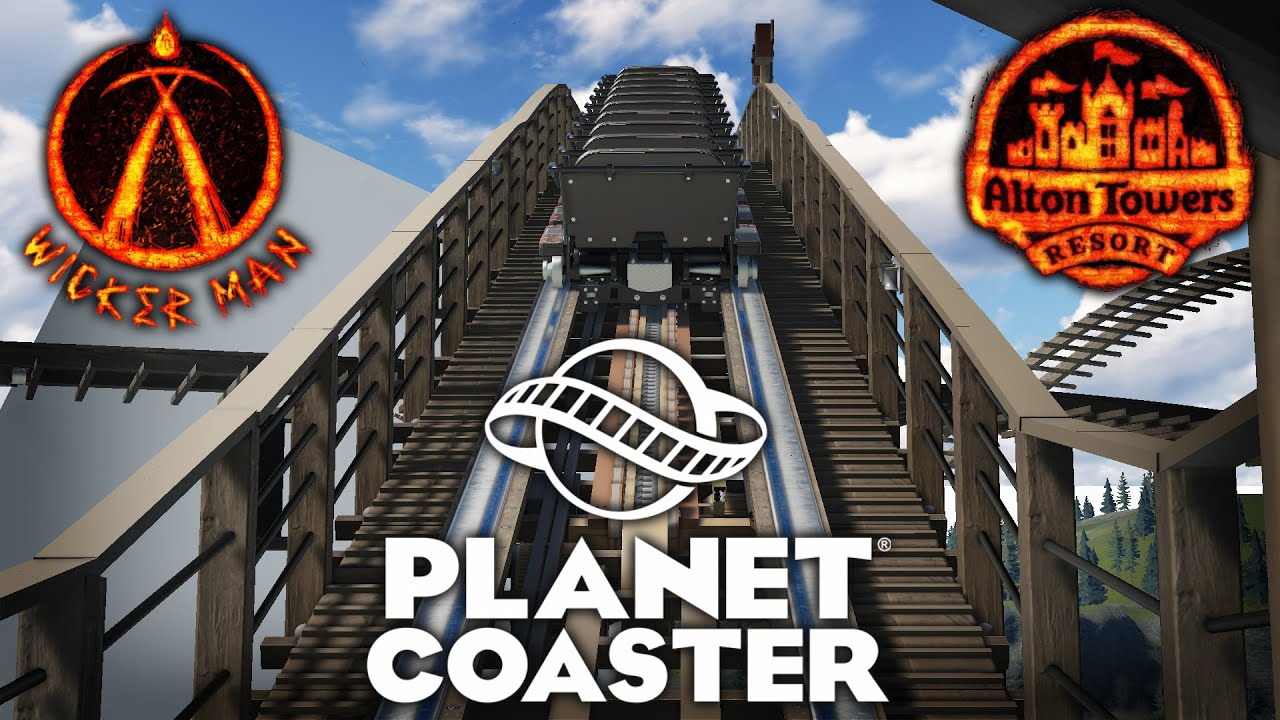 Starting the Catwalks - Wicker Man V2 - Alton Towers - Planet Coaster