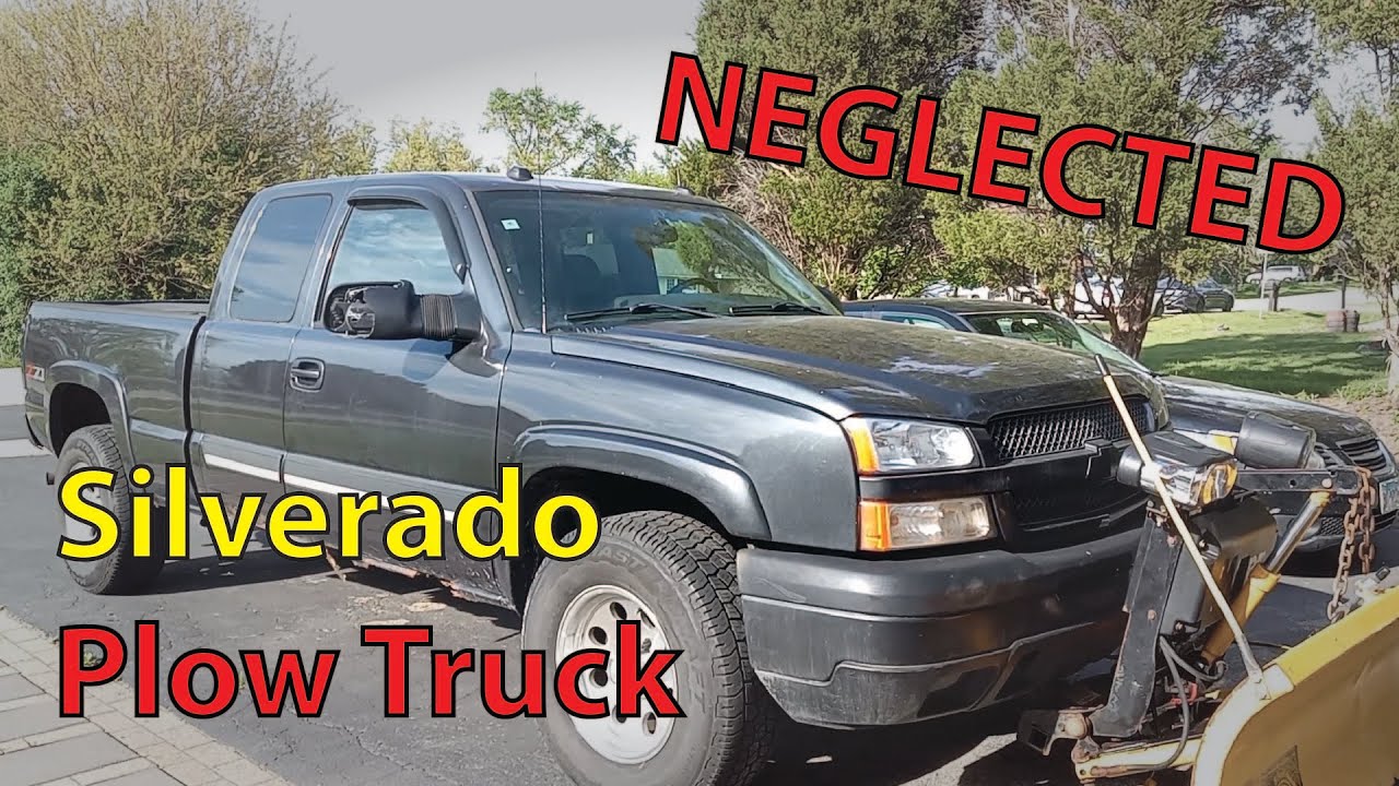 Beater Truck Revival – Will It Run 2004 Silverado 4x4 Plow Truck High Mileage