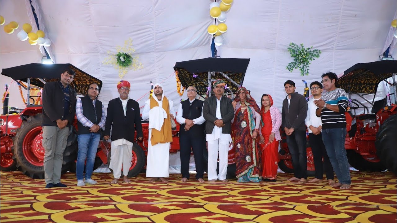 यजमान के लिए कहा शंकरदास जी महाराज ने  !! गोमाता की गोशालाओ में किये 3 ट्रेक्टर दान संग्राम जी राहड 